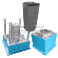 round public plastic dustbin trash can mould